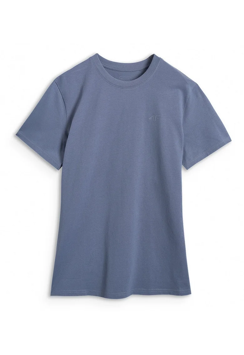 Tricou Regular Fit  Bumbac Denim, S-XXL, Sportstyle, Albastru denim