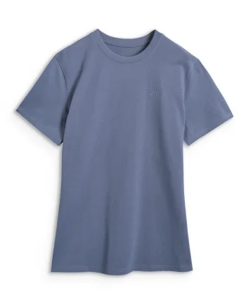 Tricou Regular Fit  Bumbac Denim, S-XXL, Sportstyle, Albastru denim