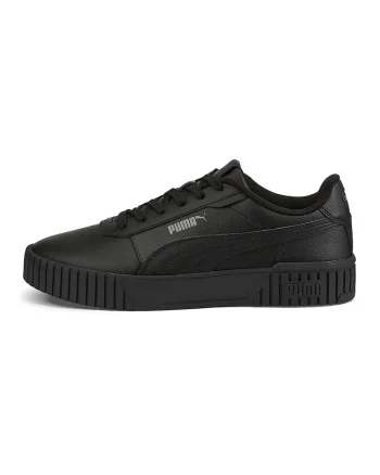 Pantofi sport de piele si piele ecologica Carina 2.0, Negru