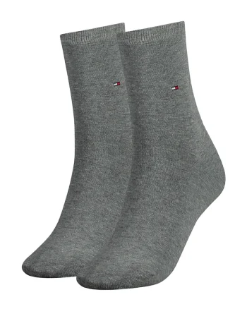 Set de sosete gri melange - 2 perechi