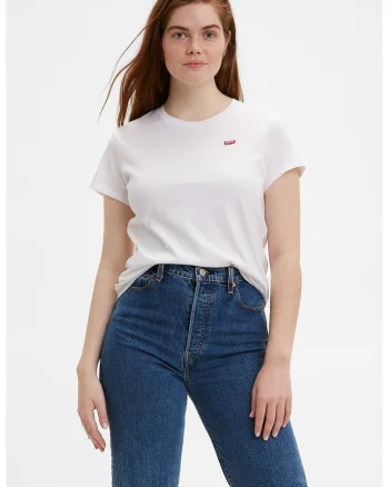 Tricou dama,  9214549, Logo, Alb, Alb