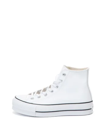 Tenisi flatform inalti, unisex de piele Chuck Taylor All Star