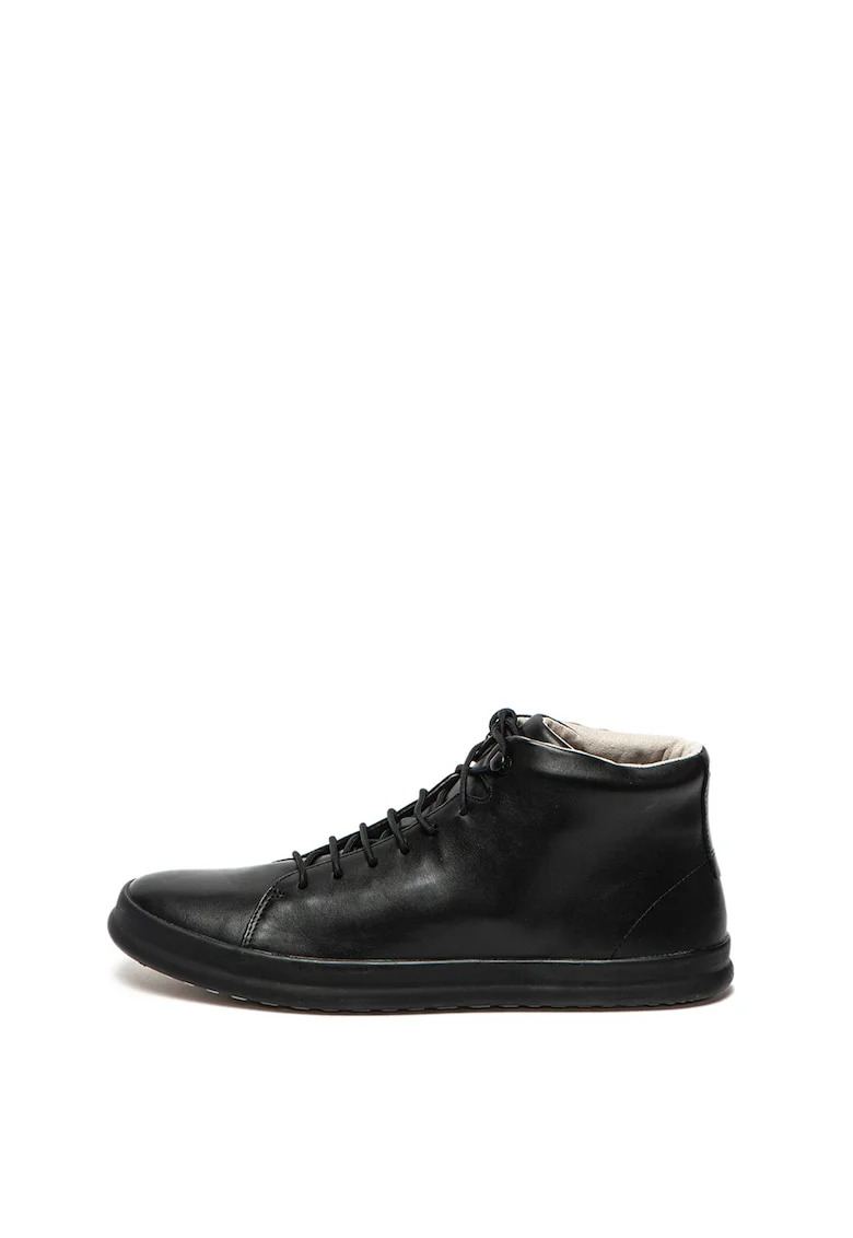 Pantofi sport medii de piele Chasis Sport 287, Negru