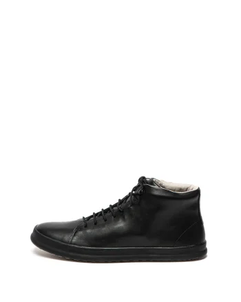 Pantofi sport medii de piele Chasis Sport 287, Negru