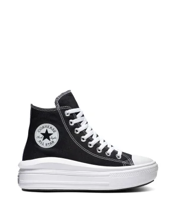Tenisi  Chuck Taylor All Star Move Hi, Negru
