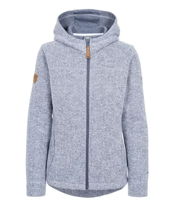 Hanorac cu captuseala din material fleece Reserve, Albastru deschis