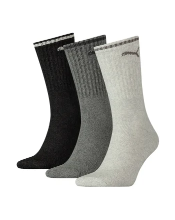 Set de sosete lungi unisex cu logo - 3 perechi