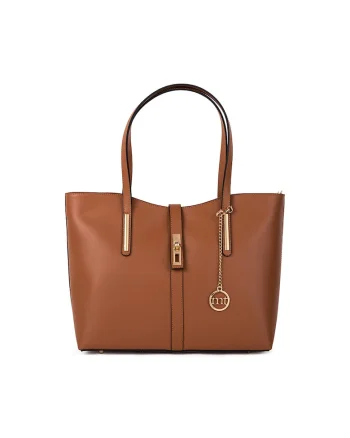 Geanta shopper de piele Como, Maro scortisoara