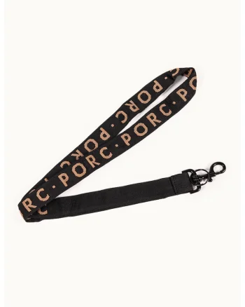 Bareta unisex cu imprimeu logo pentru breloc, Negru/Maro