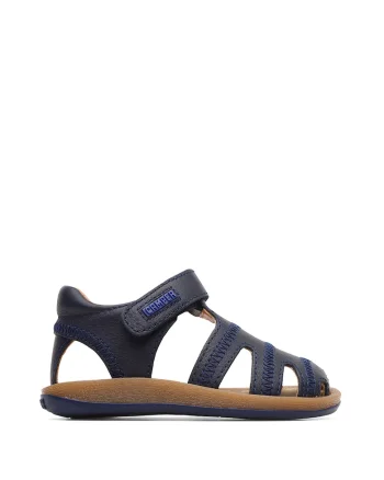 Sandale din piele cu inchidere velcro Bicho