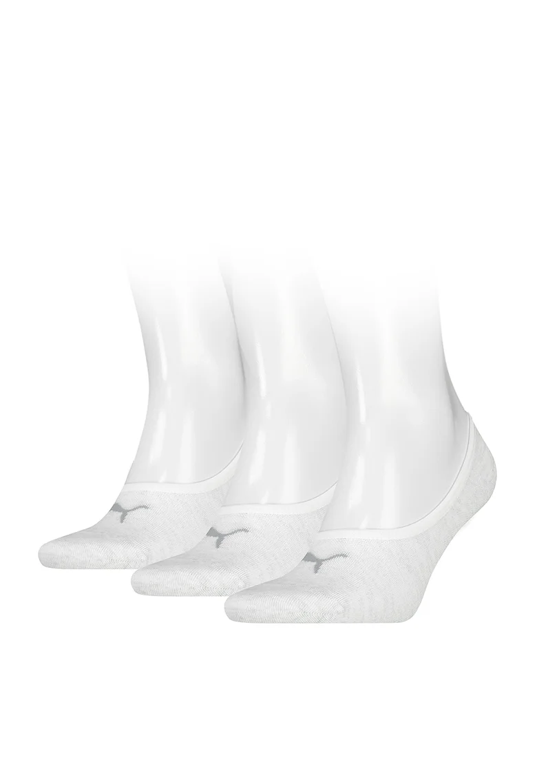 Set de sosete foarte scurte unisex cu logo - 3 perechi