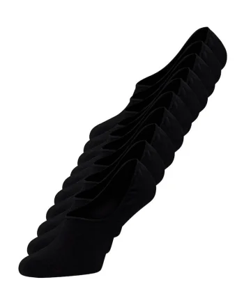 Set de sosete foarte scurte - 10 perechi, Negru