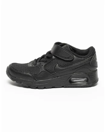 Pantofi sport cu piele si velcro Air Max SC, Negru