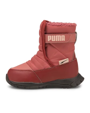 Ghete impermeabile cu inchidere velcro Nieve, Rosu