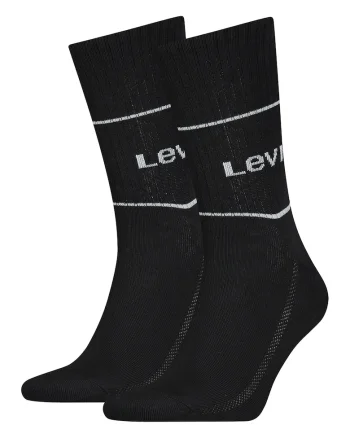 Set de sosete lungi unisex - 2 perechi, Alb/Negru