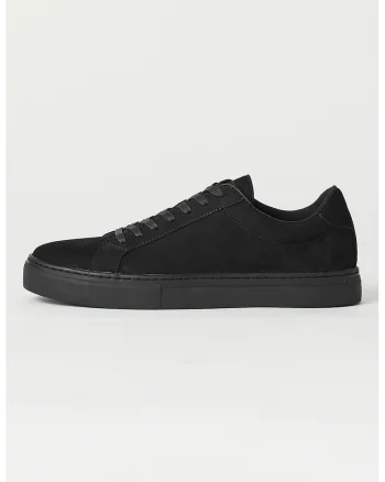 Pantofi sport din piele, Negru
