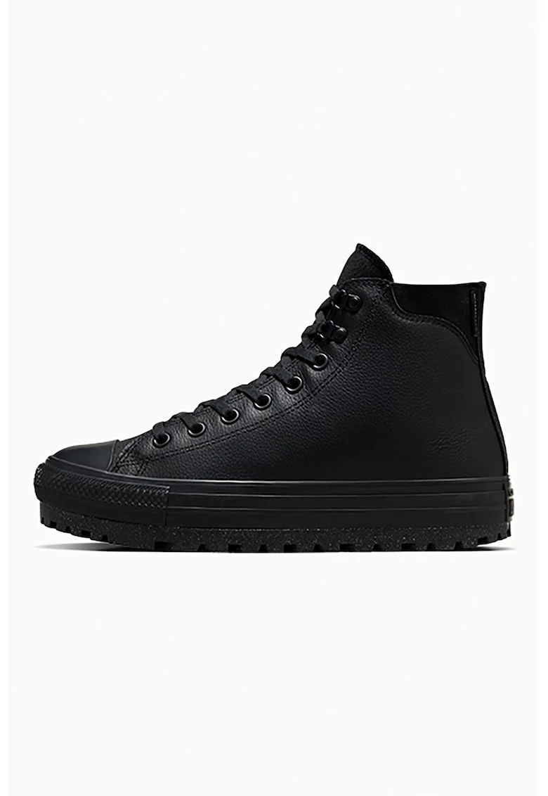 Pantofi sport impermeabili de piele Chuck Taylor All Star Trek, Negru