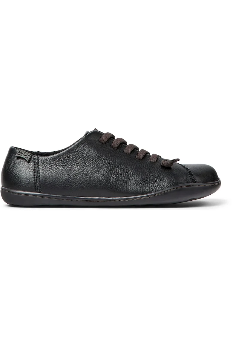 Pantofi casual din piele Peu Cami 8729, Maro inchis/Negru