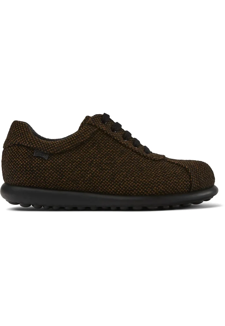 Pantofi sport cu aspect tricotat Ariel 533, Maro inchis