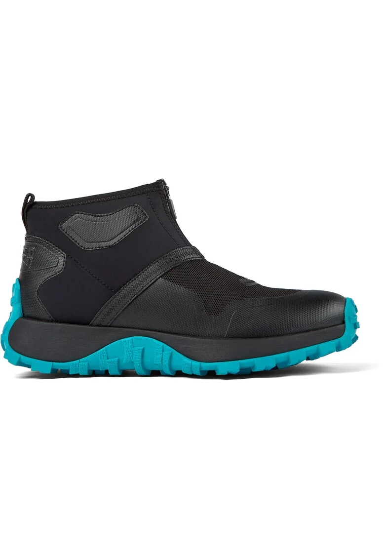 Pantofi sport mid-high cu fermoar Drift Trail 1461, Negru