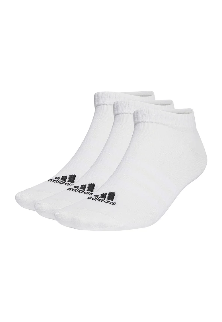 Set de sosete pana la glezna, unisex - 3 perechi, Alb