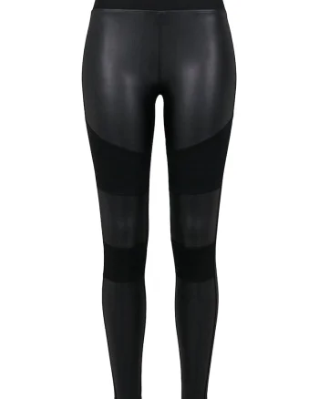 Colanti uni de piele ecologica, Negru