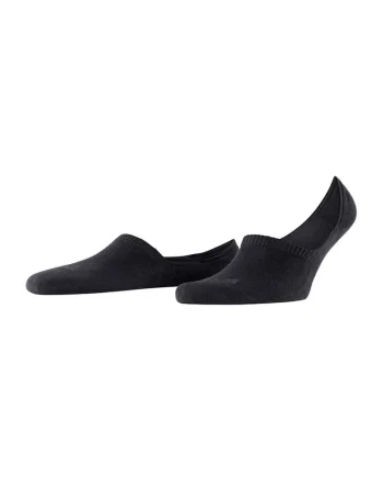 Sosete unisex foarte scurte cu sistem anti-alunecare Step, Negru