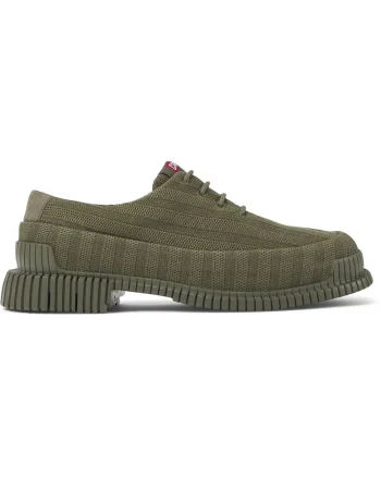 Pantofi din material textil Pix 1653, Verde masliniu