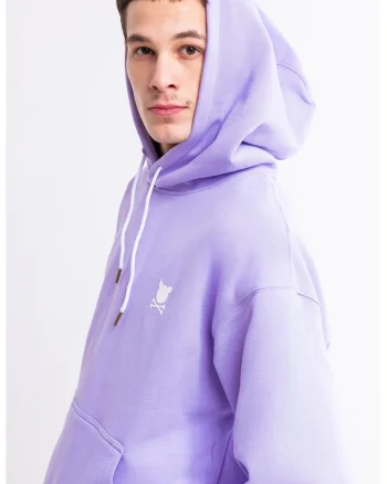 Hanorac unisex supradimensionat Capital, Lila