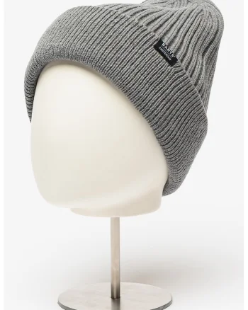 Caciula din tricot gros Nieck, Gri inchis