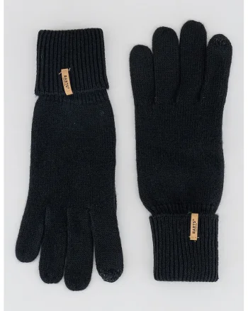 Manusi din tricot Soft Touch, Negru