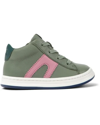 Pantofi sport de piele Runner Four Twins 1743, Verde