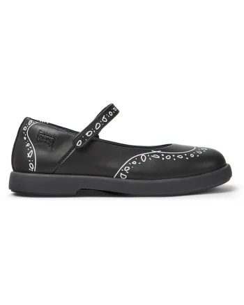 Pantofi Mary Jane din piele Duet Twins 8507, Negru