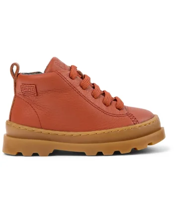 Ghete din piele Brutus 8527, Rosu