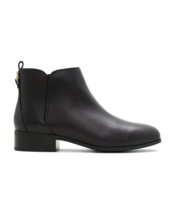 Ghete de piele Verity, Negru