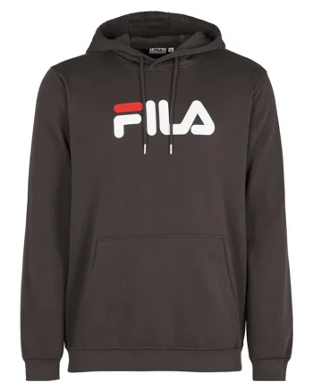 Hanorac unisex cu logo supradimensionat Barumini, Gri inchis