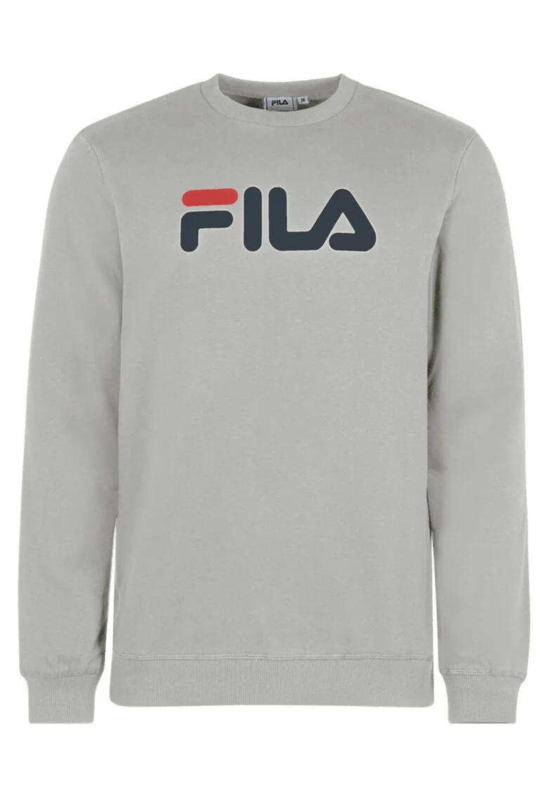 Bluza unisex de trening cu decolteu la baza gatului Barbian, Gri