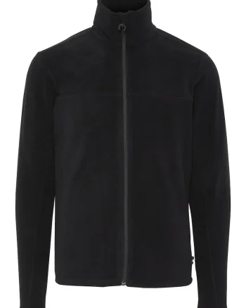 Bluza de trening din fleece cu logo pe spate, Negru