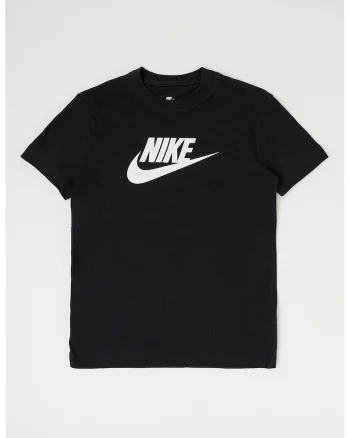 Tricou lejer de bumbac Futura, Negru