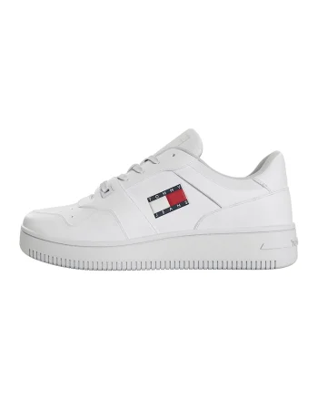 Pantofi sport cu segment perforat Retro, Alb