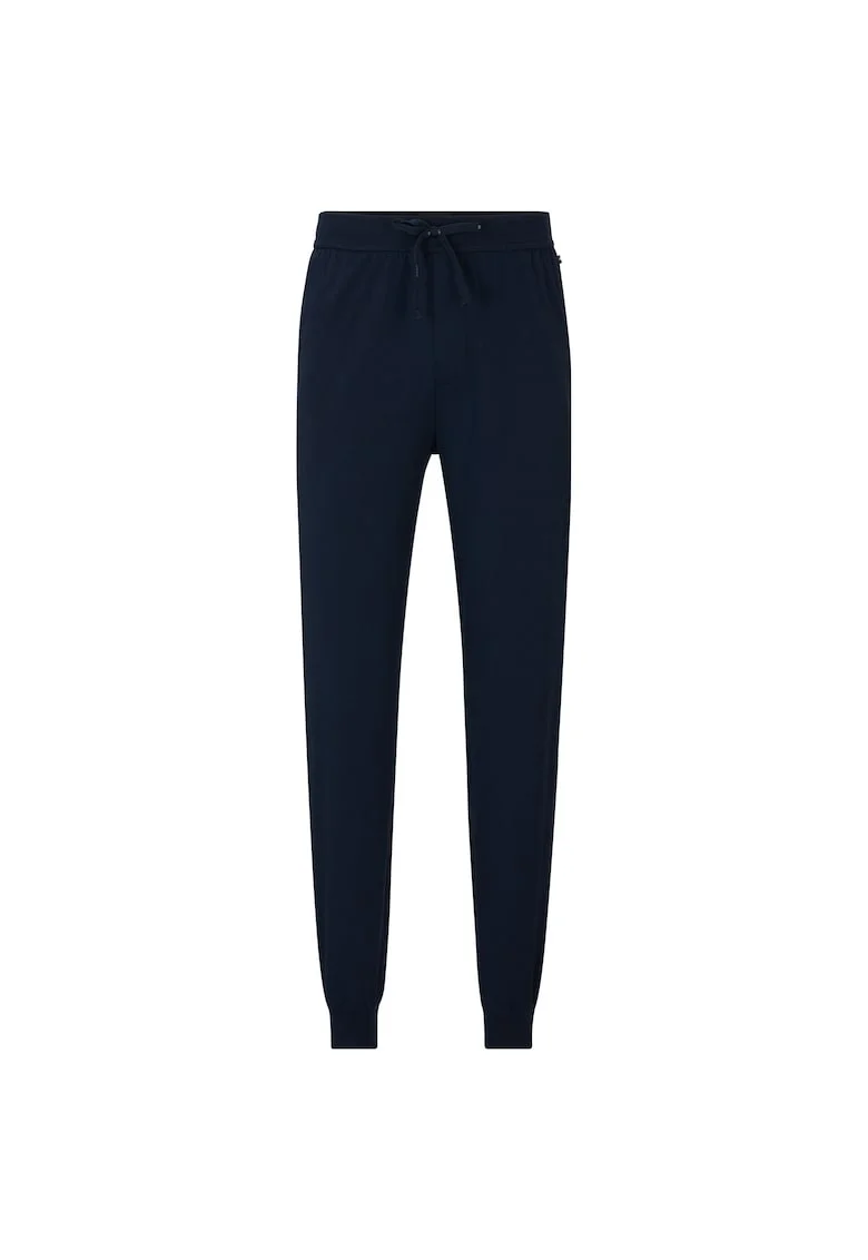 Pantaloni de trening de casa cu talie ajustabila, Albastru