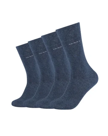 Set de sosete lungi unisex - 4 perechi, Albastru
