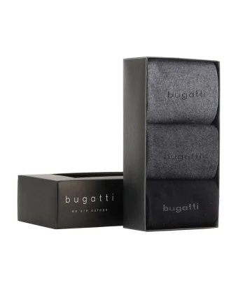 Set de sosete lungi - 3 perechi, Negru/Gri