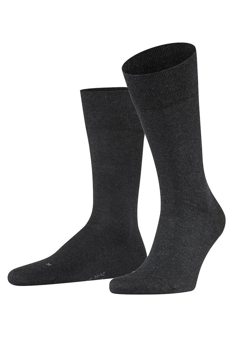 Sosete lungi Sensitive London 13303, Gri antracit