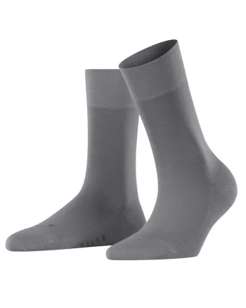 Sosete lungi din amestec de lyocell Sensitive New York, Gri deschis