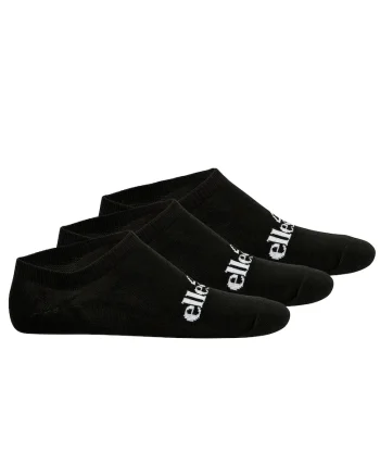 Set de sosete unisex pana la glezna - 3 perechi, Negru
