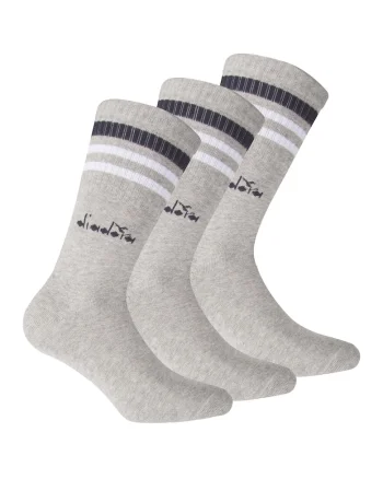 Set de sosete lungi unisex - 3 perechi, Gri