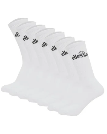 Set de sosete lungi unisex - 7 perechi, Alb
