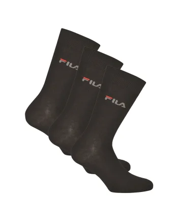Set de sosete lungi unisex - 3 perechi, Negru
