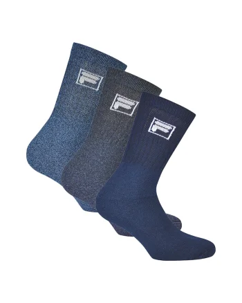 Set de sosete lungi unisex - 3 perechi, Bleumarin